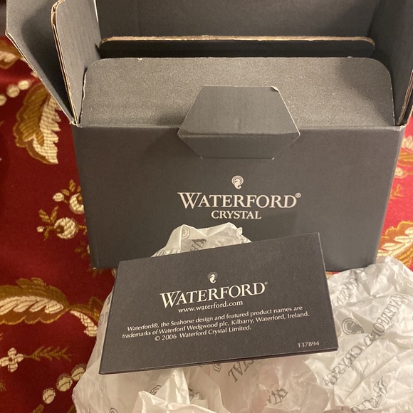 Waterford Crystal Office Waterford Business Card Holder In Original